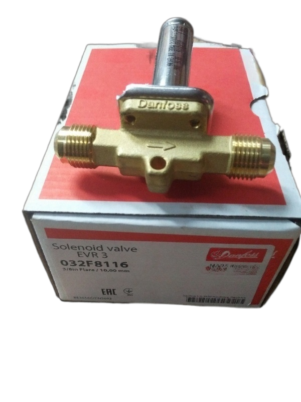 Danfoss EVR3 Solenoid Valve EVR3 Threaded Connection 032F8116 10mm