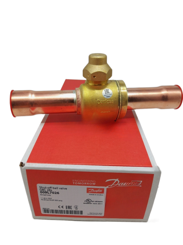 Danfoss GBC35S 009L7057 Ball Valve with Probe 11/8in