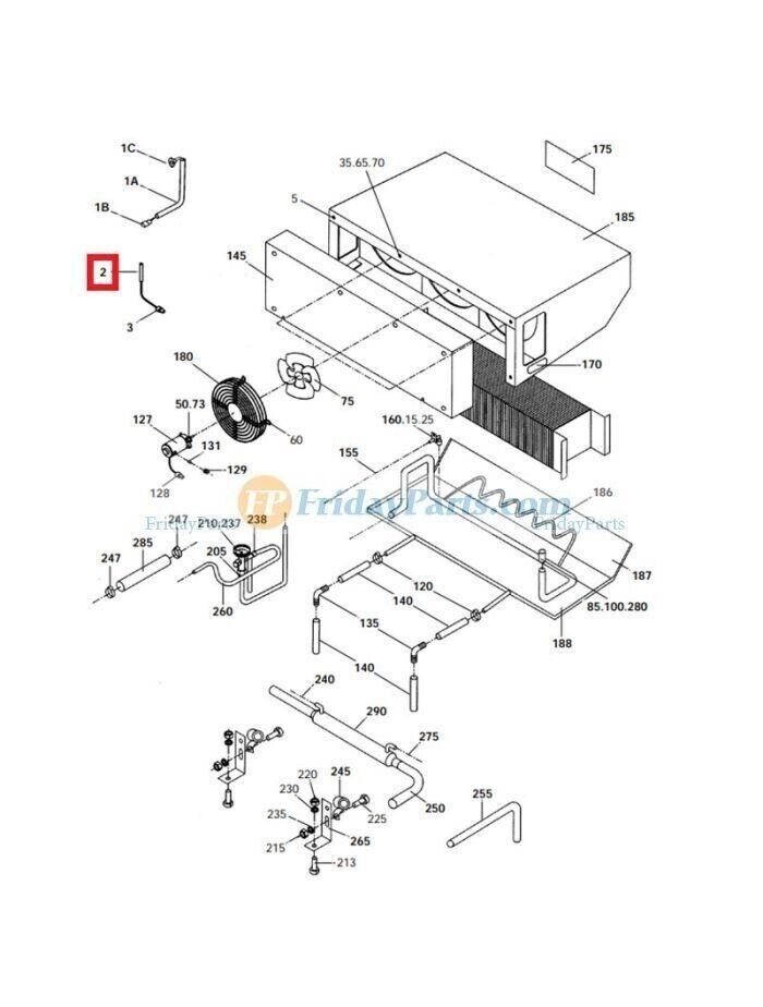 Carrier Transicold Supra 12-00566-50 Temperature Sensor - Image 3