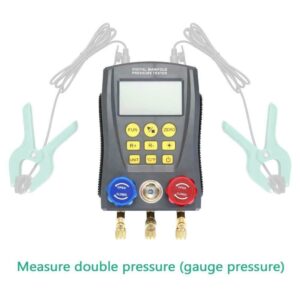 Fieldpiece Instruments SDMN5 Digital Gauge Manifold HVAC Refrigeration Leak Vacuum Pressure Temp Tester Tools