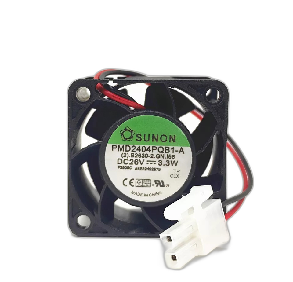 SUNON PMD2404PQB1-A DC 26V 3.3W 40x40x28mm 2Pin Inverter Cooling Fan