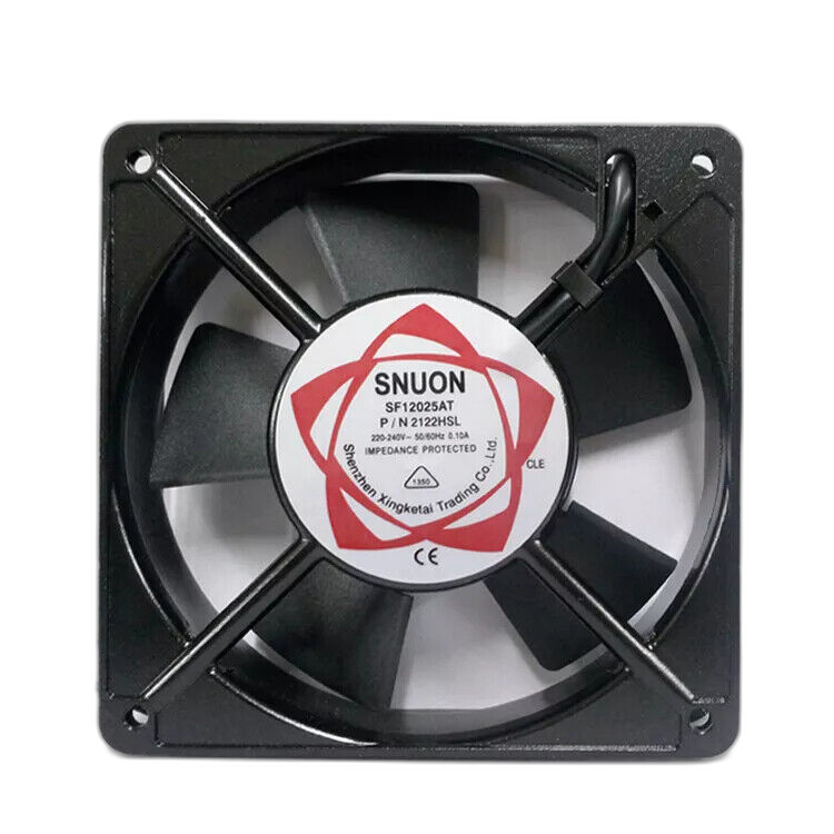 SUNON SF12025AT P/N 2122HBL Axial Fan AC 220V 120*120*25mm Case Fan