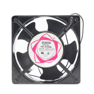 SUNON DP200A P/N 2123XBL 220~240V 0.14A 120*120*38MM 2 Wire Cabinet Cooling Fan
