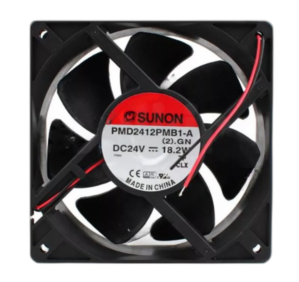 SUNON PMD2412PMB1-A DC 24V 18.2W 120x120x38MM 2-Wires Inverter Cooling Fan