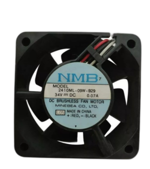 NMB 2410ML-09W-B29 60*60*25mm DC 34V 0.07A 3-Wire Axial Cooling Fan