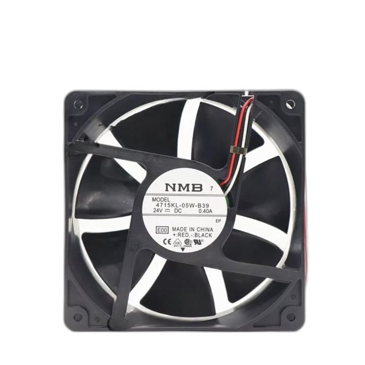 NMB 4715KL-05W-B39 24V 0.40A 120*120*38mm 3-Wire Fan For Fanuc / CNC Cooling