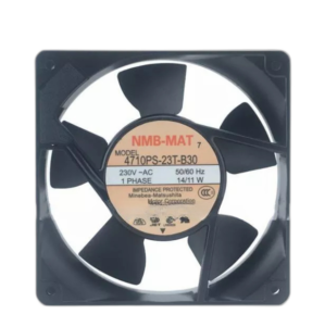 NMB-MAT 4710PS-23T-B30 AC 230V 14/11W 120*120*25mm 2-Pin Cabinet Cooling Fan