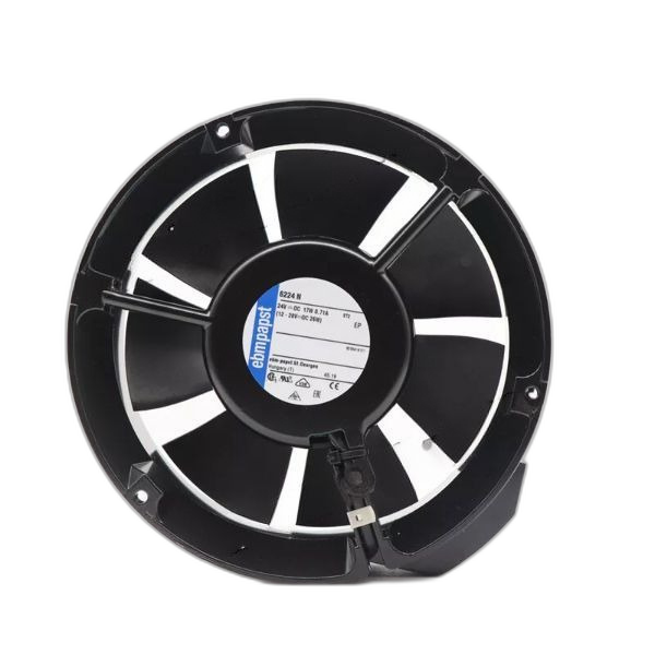 Ebmpapst 6224N Axial Fan DC 24V 17W 710mA Cabinet Cooling Fan 172x51MM