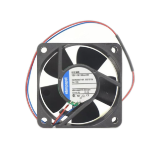 EBMPAPST 612NHR DC Axial Fan 12V 2W 166mA 60*60*25MM 43m3/h Cooling Fan 2 Pin