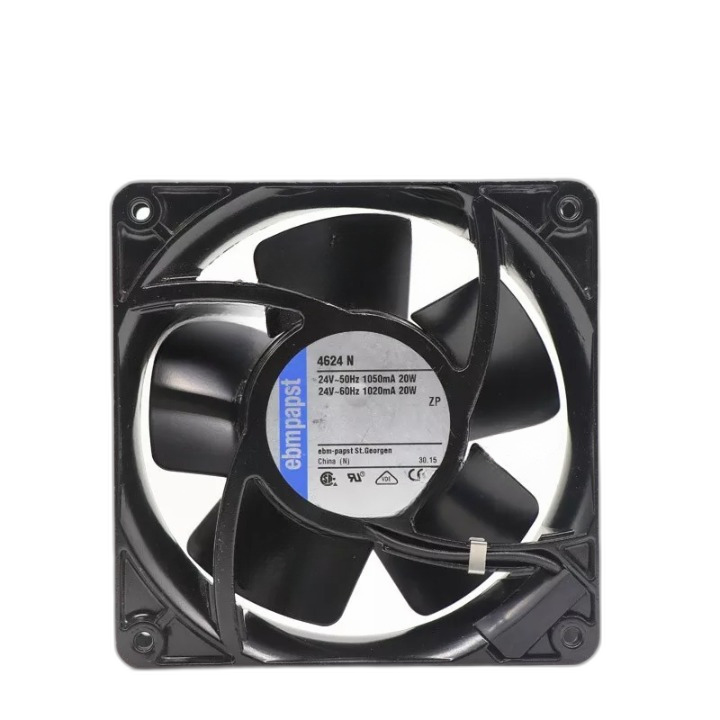 Ebmpapst 4624N DC 24V 1.05/0.95A 19/18W 120*120*38MM Axial Cooling Fan