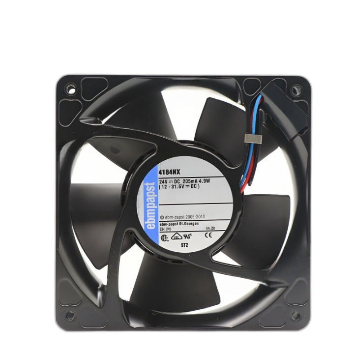 Ebmpapst 4184NX DC 24V 4.9W 205mA 120*120*38MM Axial Cabinet Cooling Fan