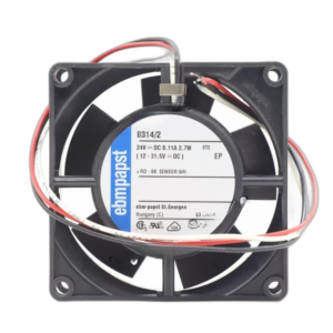 Ebmpapst 8314/2 DC 24V 2.7W 0.11A 80*80*32mm Axial Cooling Fan