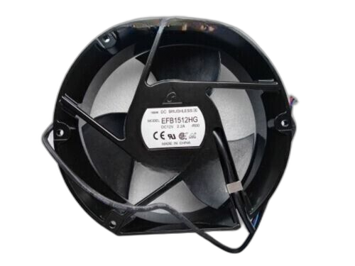 DELTA EFB1512HG DC12V 2.20A Semicircular Axial Flow Fan 172*150*51MM 2pin