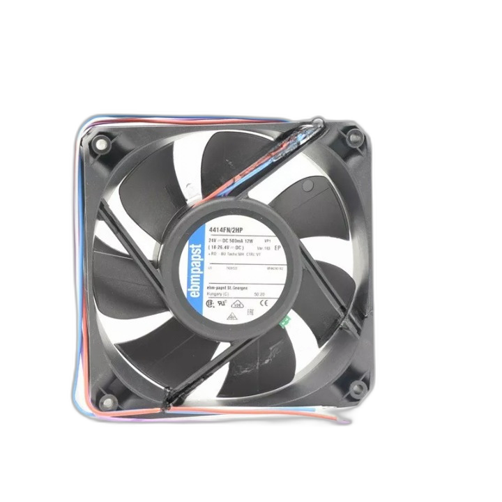 Ebmpapst 4414FN/2HP 24VDC 500mA 12W 120*120*25mm Axial Cooling Fan