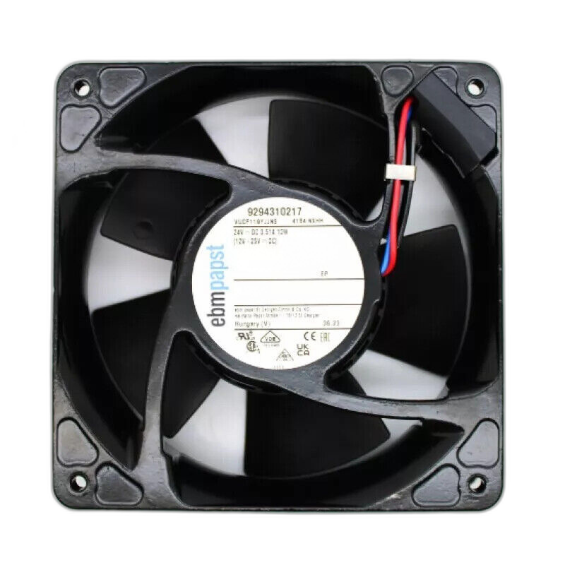 Ebmpapst 4184NXHH 119x119x38mm 24VDC Tube Axial Fan