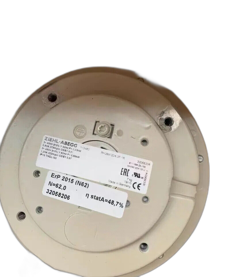 ZIEHL-ABEGG RH28M-2DK.3F.1R UPS Fast Ship