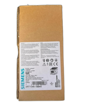 SIEMENS 3RT1046-1BB40 Contactor 3RT10461BB40 3P 45kW 400V 1NO AC110V Coil