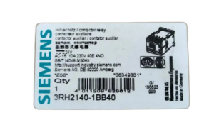 Siemens 3RH2140-1BB40 Contactor 40A 24VDC 4NO 4NC 3RT1045-1AP00
