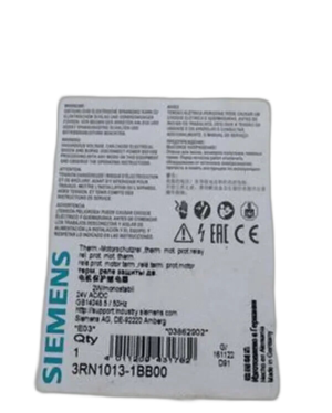 SIEMENS 3RN1013-1BB00 Thermal Overload Relay 6.3-10A