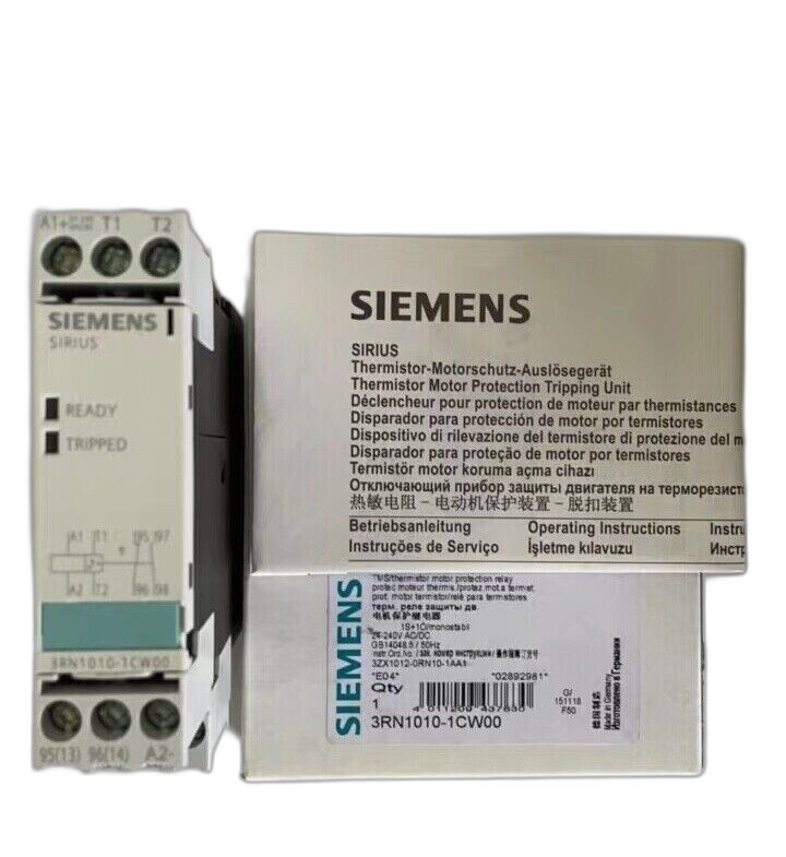 SIEMENS 3RN1010-1CW00 Motor Protection Relay
