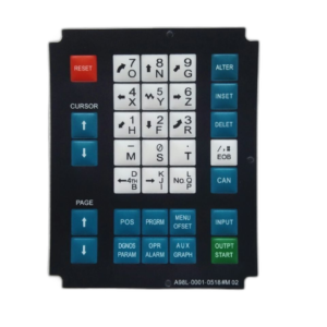 FANUC A98L-0001-0518#M02 Membrane Keypad Keysheet