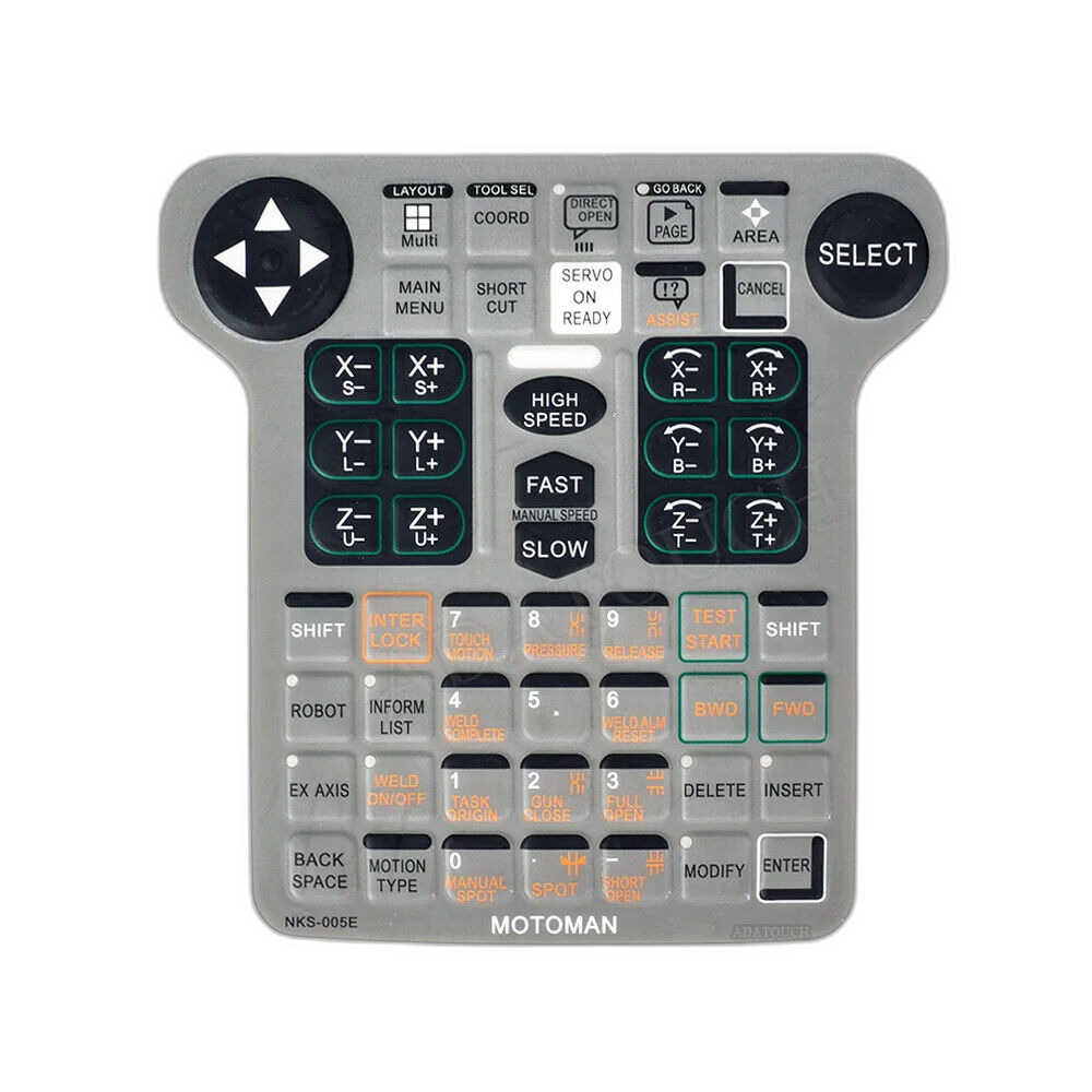 YASKAWA NKS-005E Robot NX100 Teach Pendant Button Film Membrane Keypad