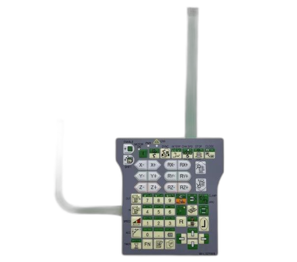 OTC W-L02140 TP-4131S1 TTP-009S1F0 Keypad Membrane, Durable Silicone Material