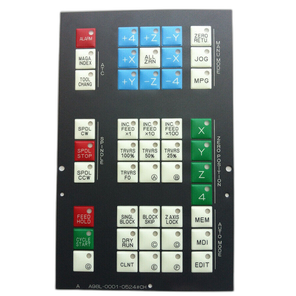 FANUC A98L-0001-0524#CH Keypad Membrane Protective Film #AM