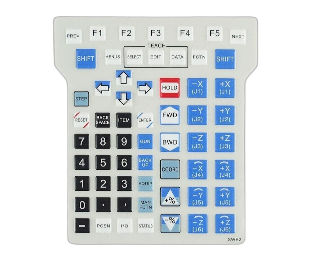 Fanuc A05B-2518-C100 C212 C301 Protective Film for SWE2 Front Overlay No Light