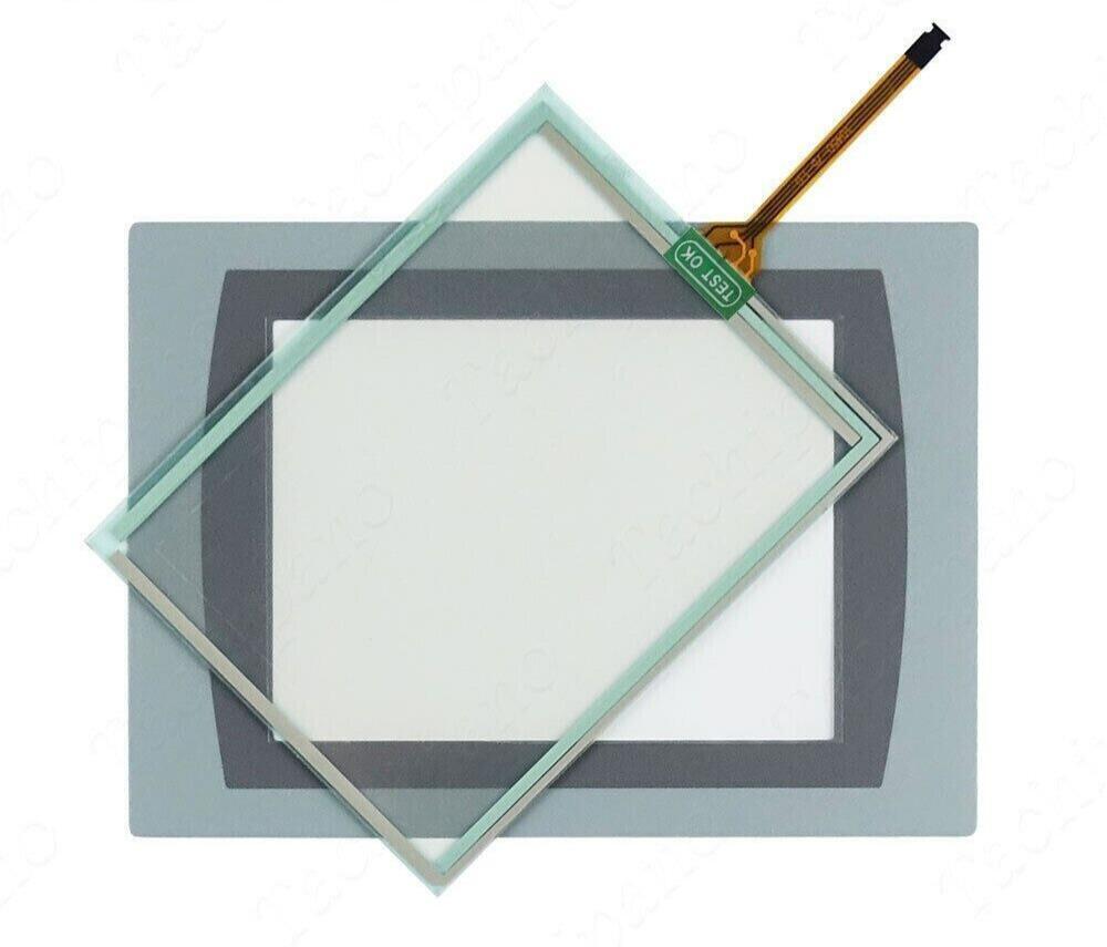 AB 2711P-T7C22D8S 4pin Touch Screen Panel Glass with Protective Film Overlay