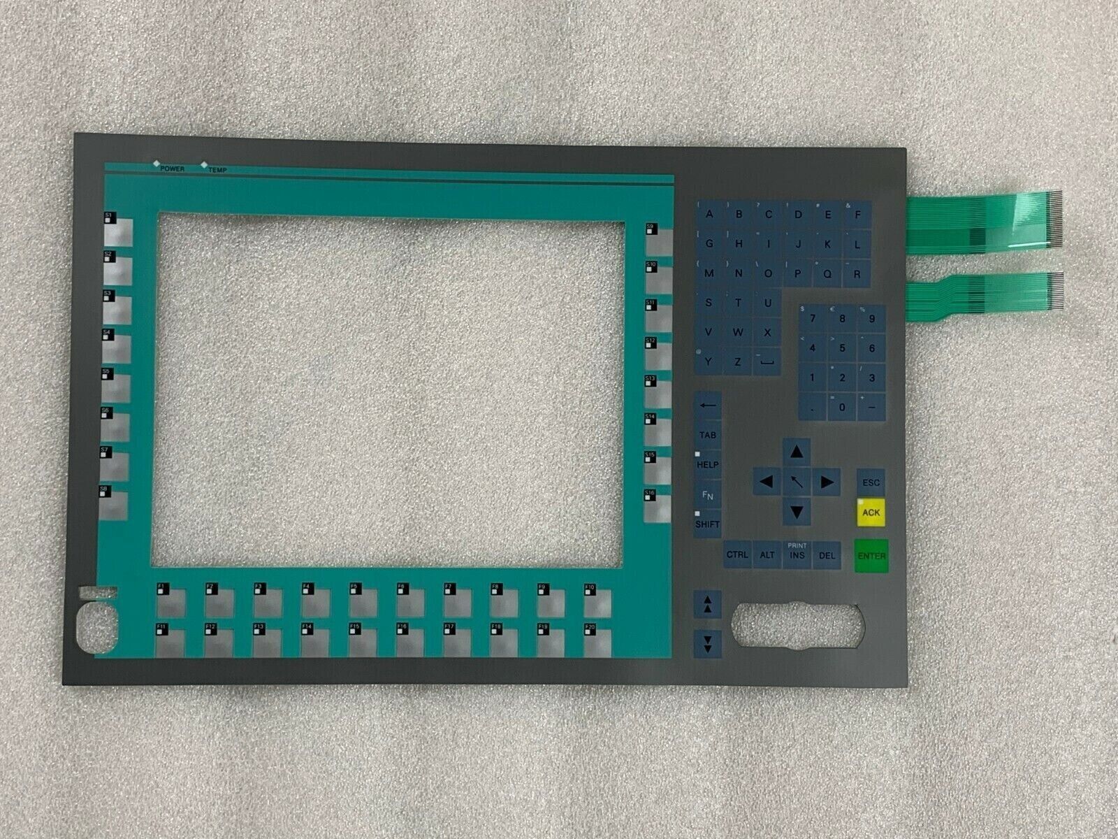 Siemens PC677B 12′ 6AV7871-0HD20-1AA0 Keypad Membrane