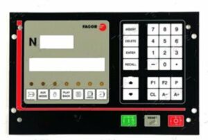 Fagor CNC-102S Membrane Keypad Switch Keyboard Replacement