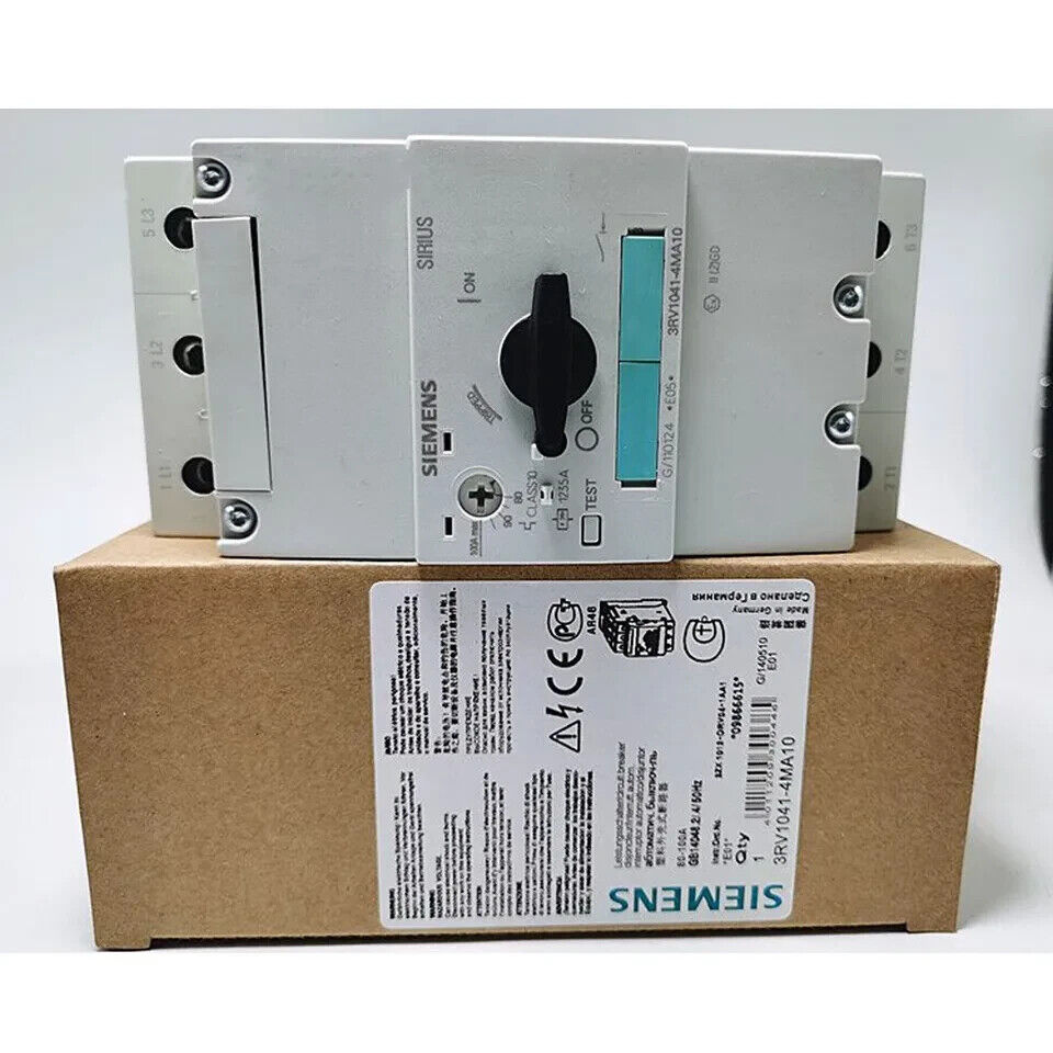 Siemens 3RV1041-4MA10 Motor Protection Circuit Breaker