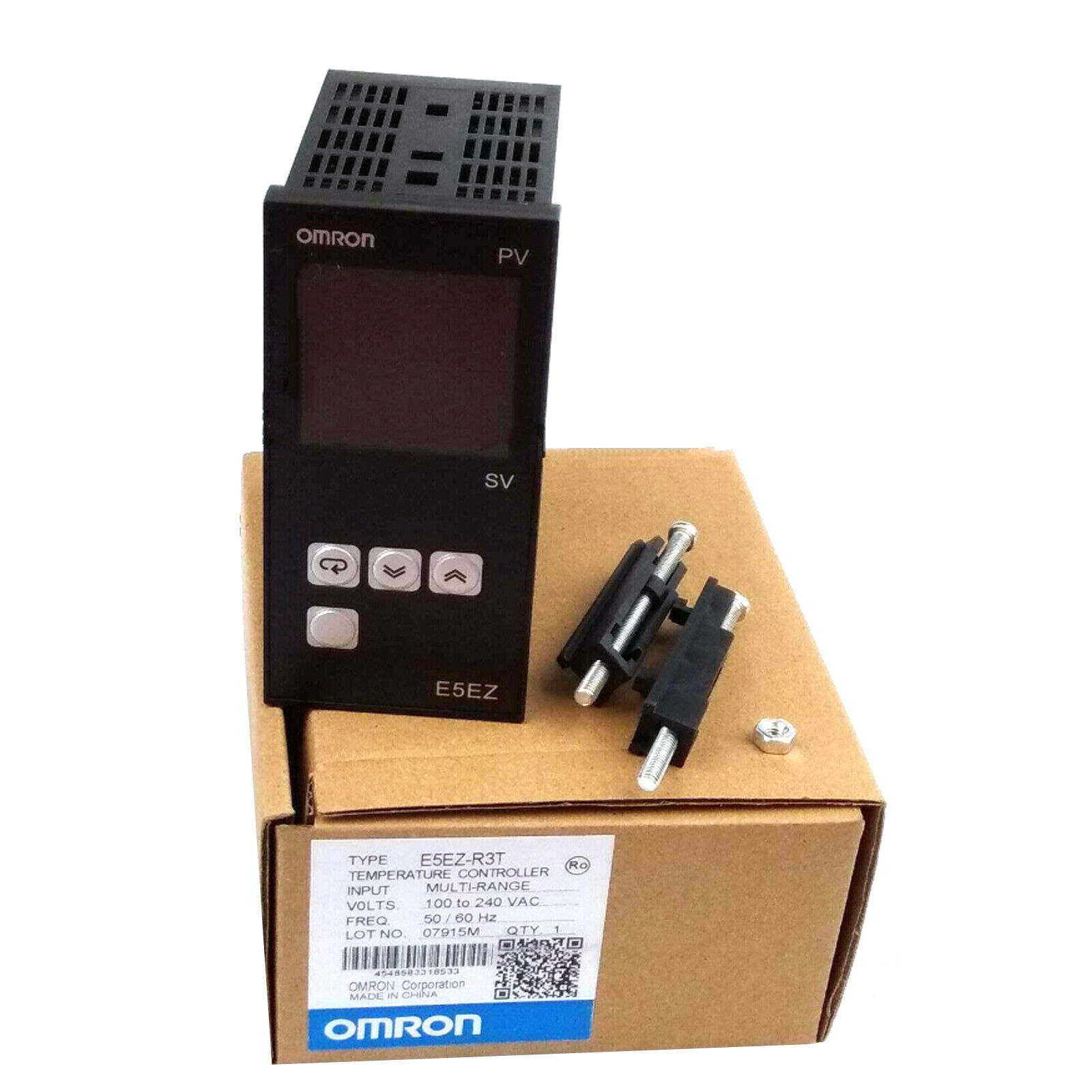 Omron E5EZ-R3T Temperature Controller 100-240VAC New in Box Free Ship