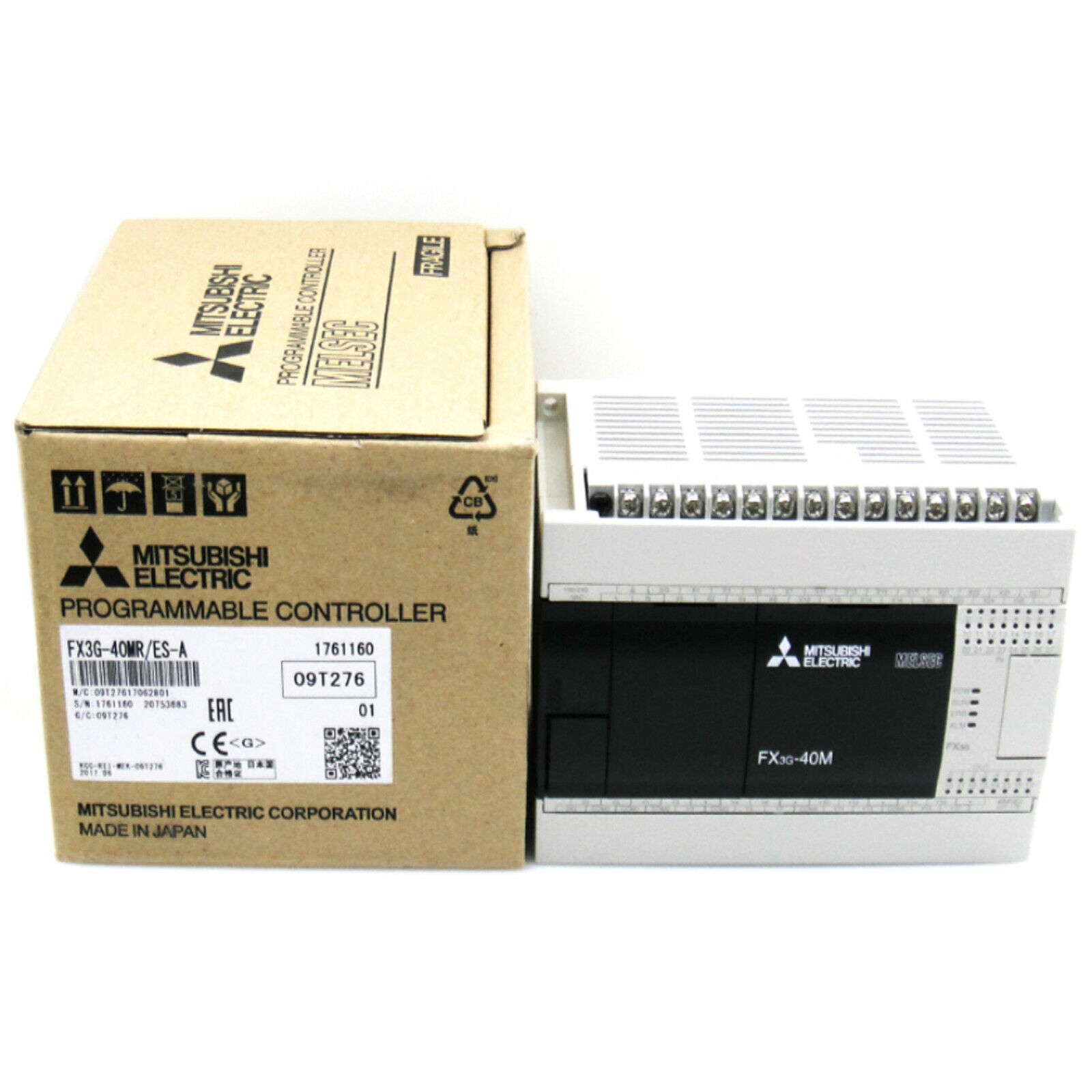 Mitsubishi FX3G-40MR/ES-A Logic Module 100~240VAC 24xInput 16xOutput