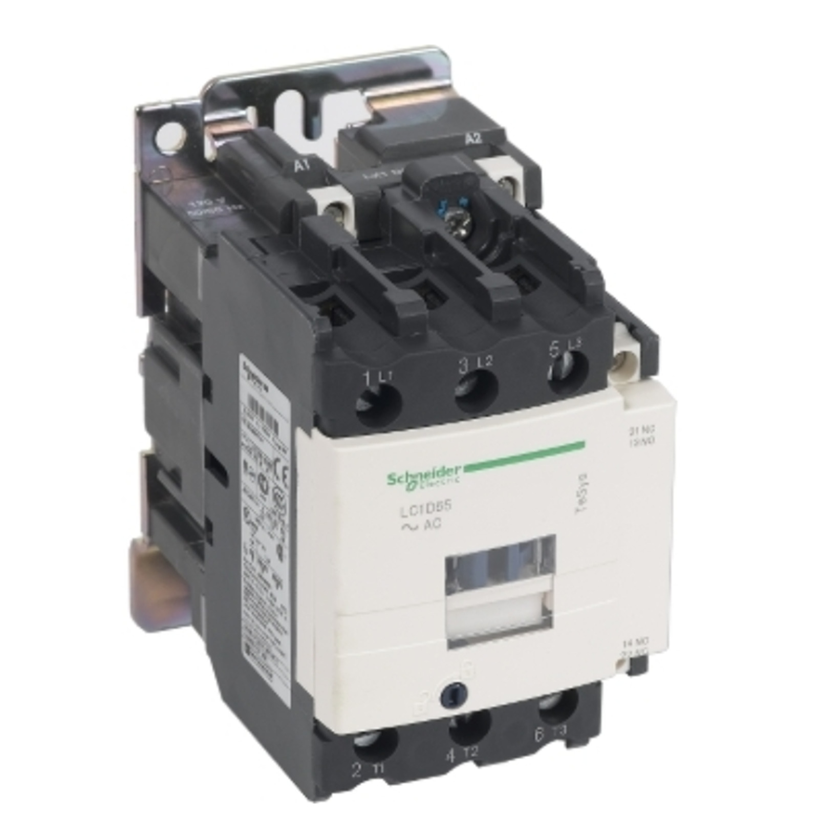 Schneider LC1D65F7 Telemecanique Square D TeSys 3-Pole DIN 110vAC Contactor