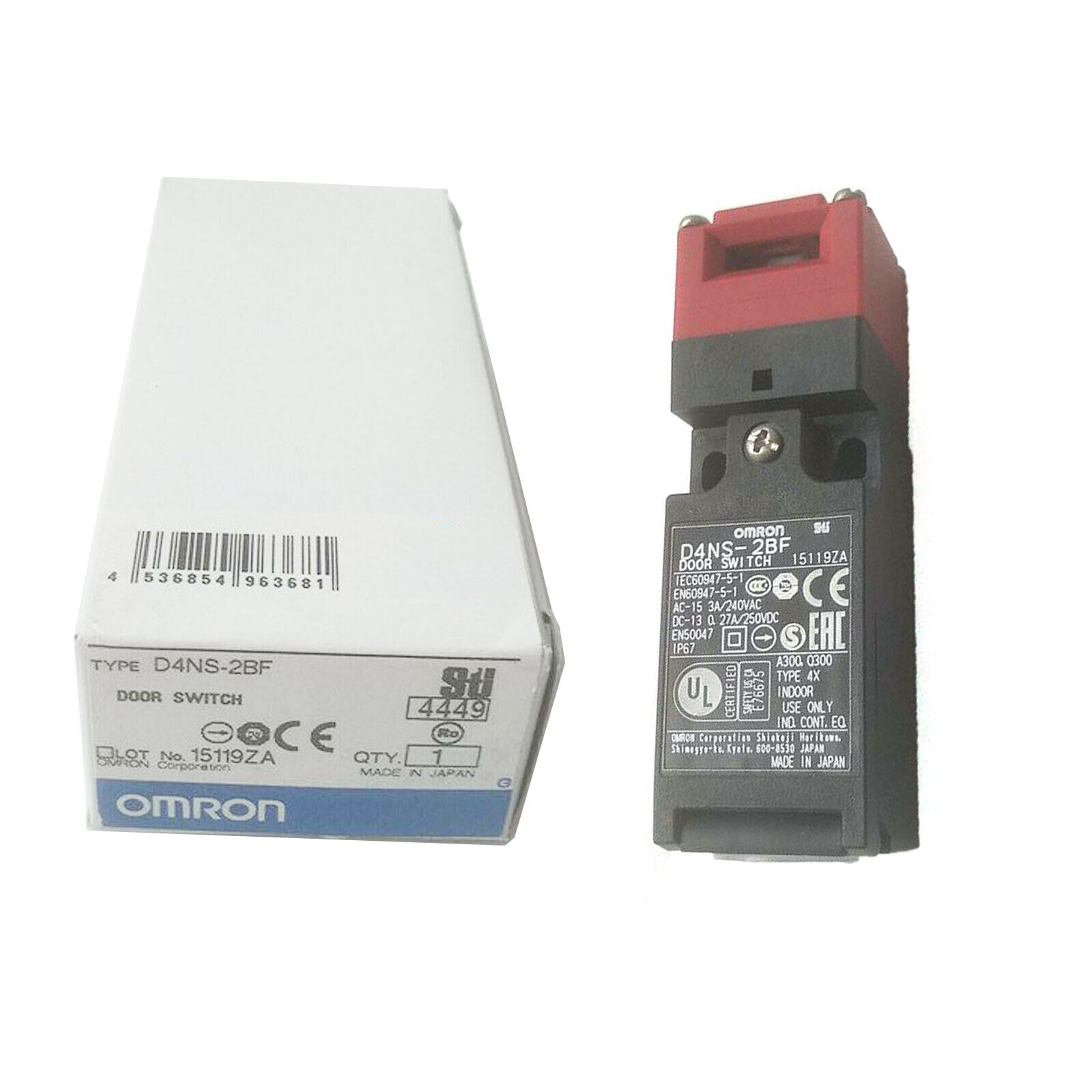 Omron D4NS-2BF Guard Lock Safety Door Switch Brand New in Box