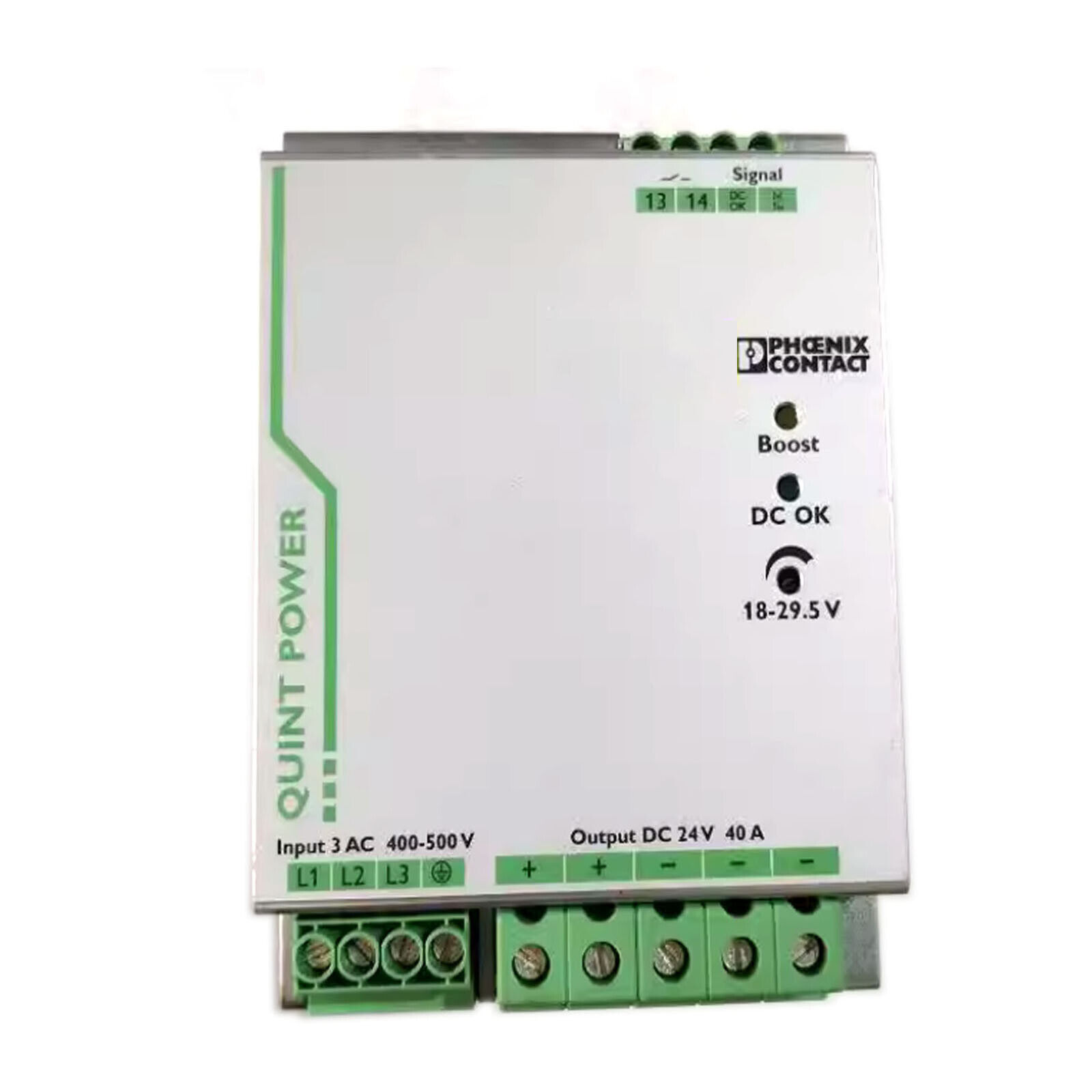 PHOENIX CONTACT 2866802 QUINT-PS/3AC/24DC/40 Power Supply Unit