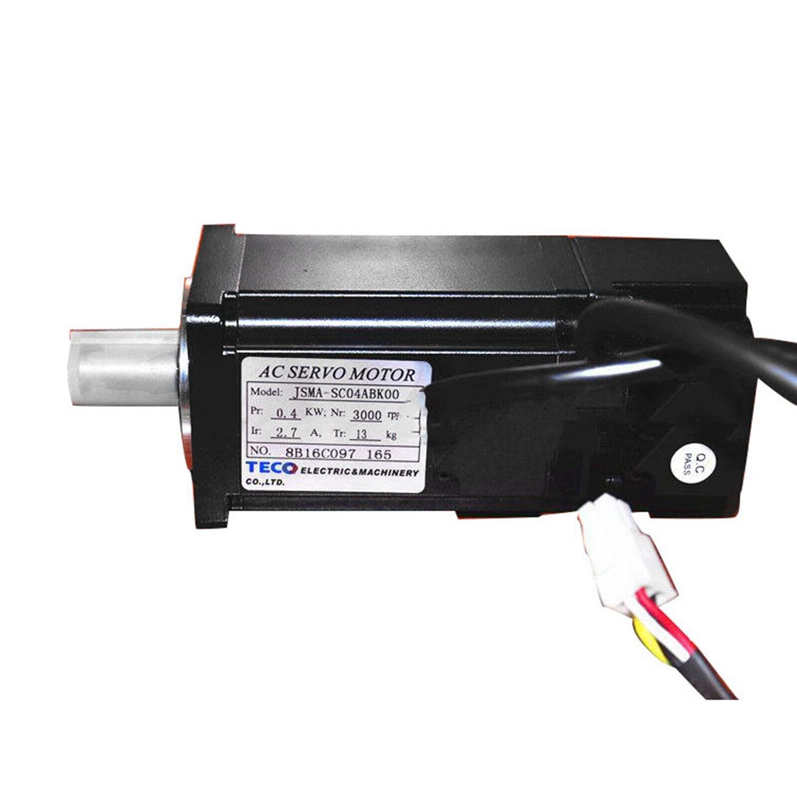 TECO JSMA-SC04ABK00 AC Servo Motor