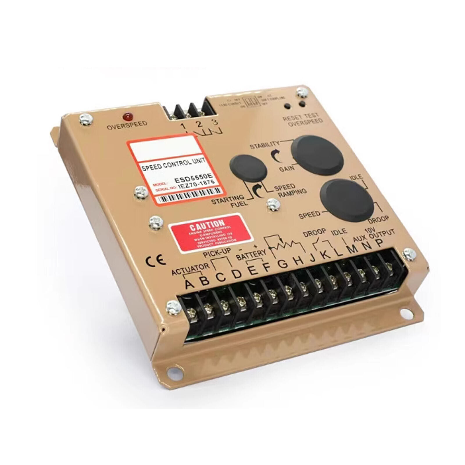 Woodward ESD5550E Speed Control Governor Unit Controller for Diesel Generator