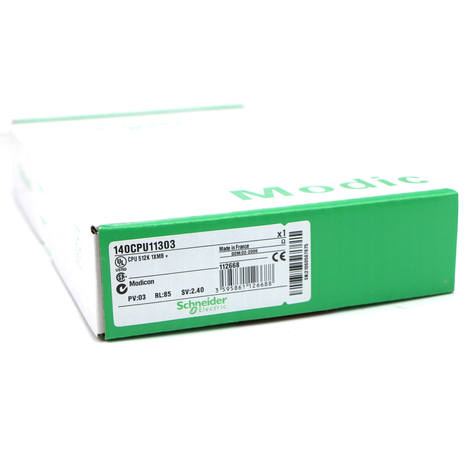 SCHNEIDER 140CPU11303 New In Box CPU Controller