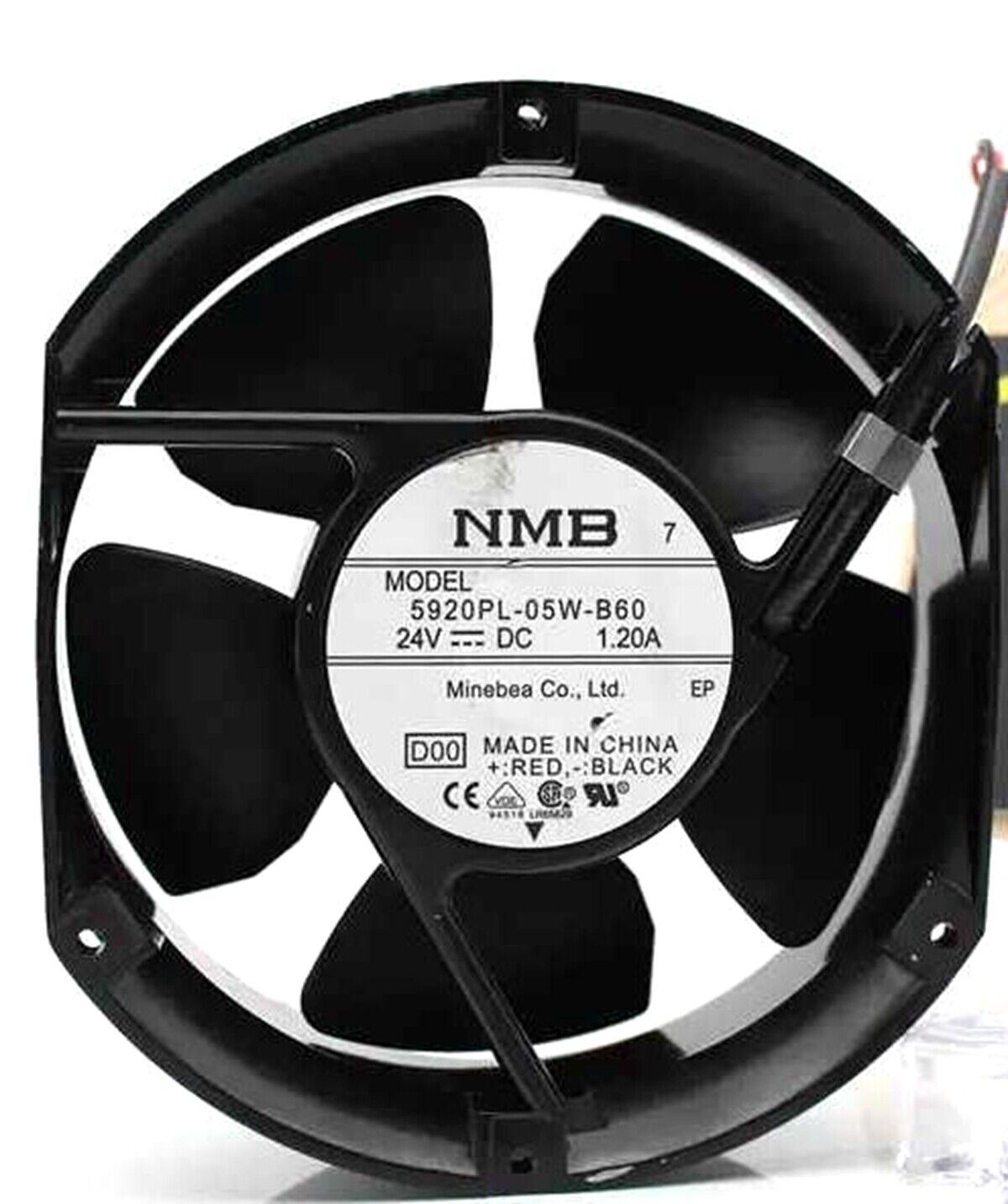 NMB 5920PL-05W-B60 17251 24V 1.25A Heat Dissipation Fan