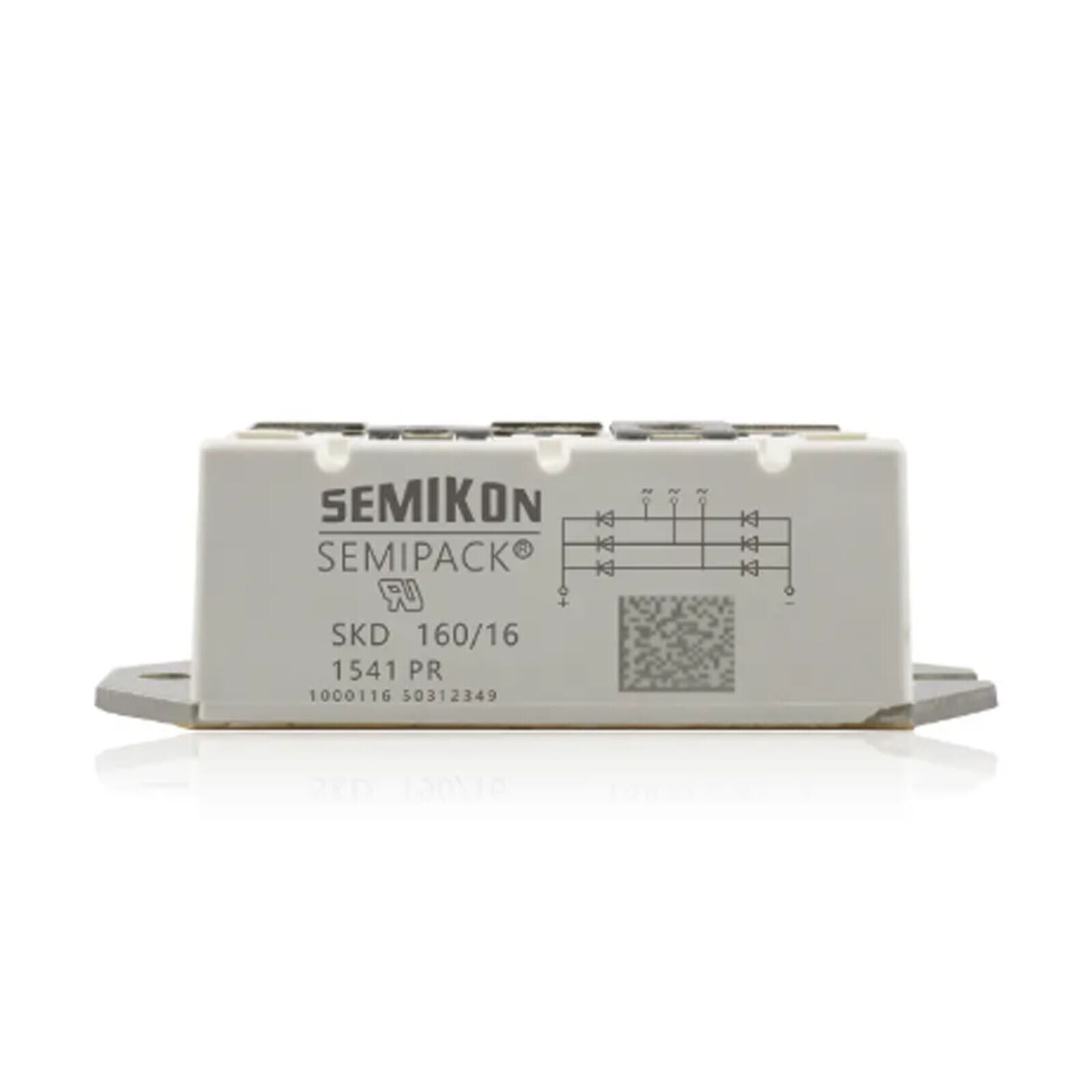 Semikron SKD160/16 Bridge Rectifier Module 3PH 160A 1600V