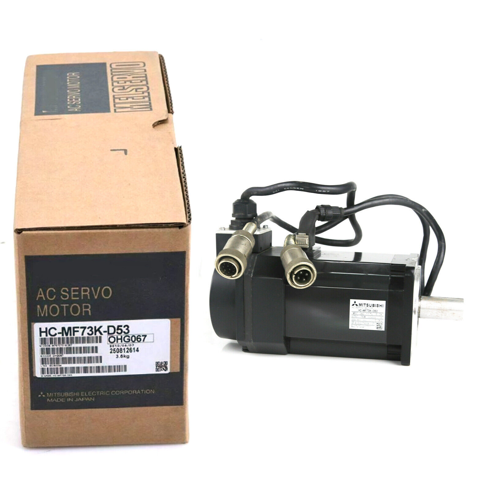 Mitsubishi HC-MF73K-D53 AC Servo Motor