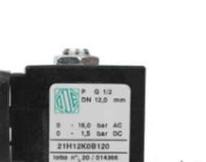 ODE 21H12K0B120 Direct-Acting Solenoid Valve