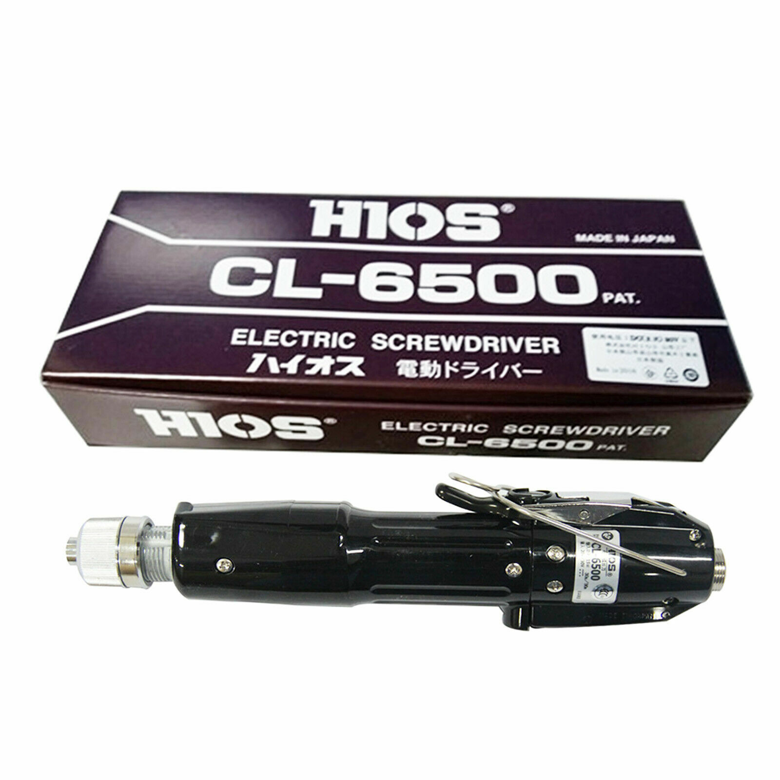 HIOS Electric CL-6500 CL6500 New In Box Screw Driver