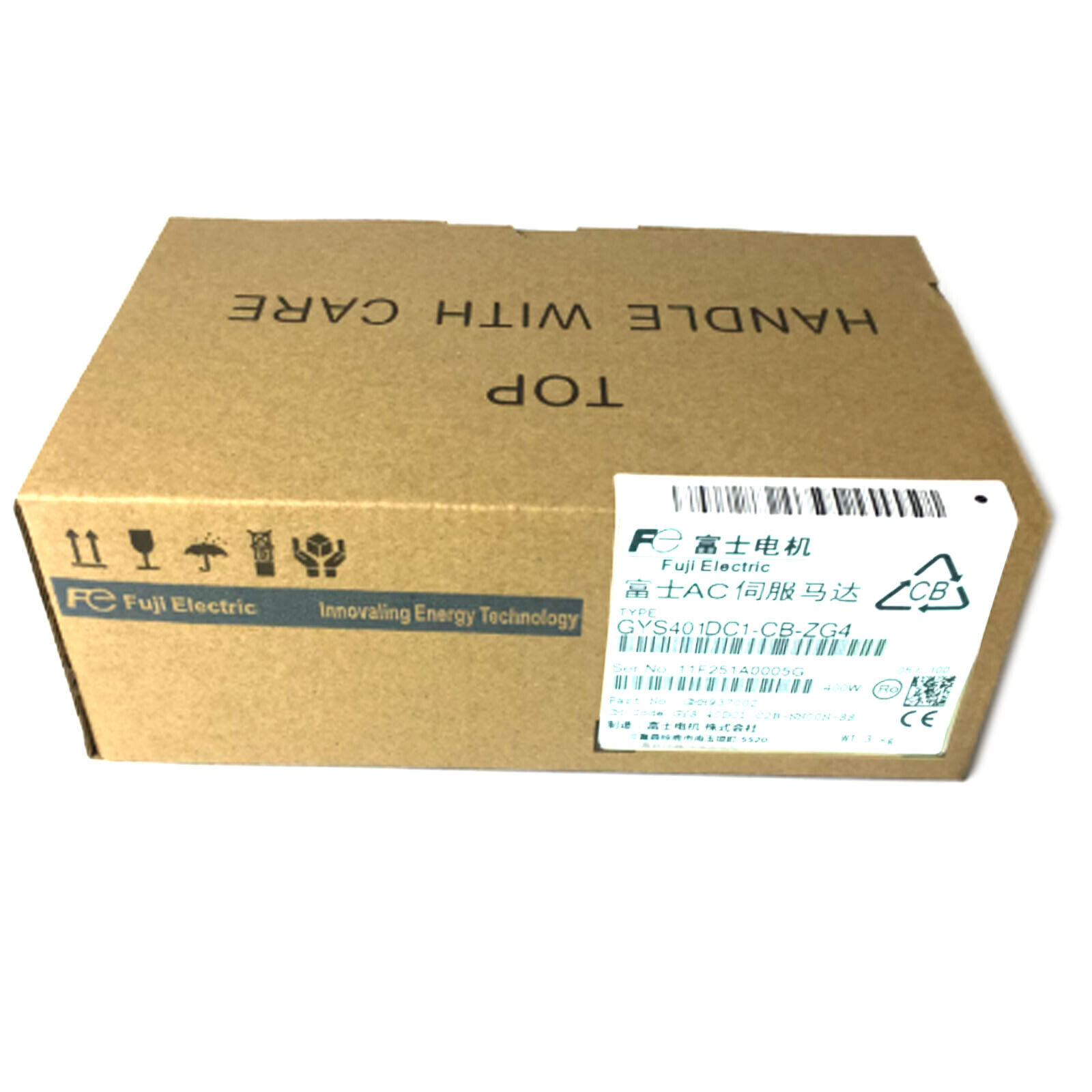 FUJI GYS401DC1-CB-ZG4 Servo Motor New