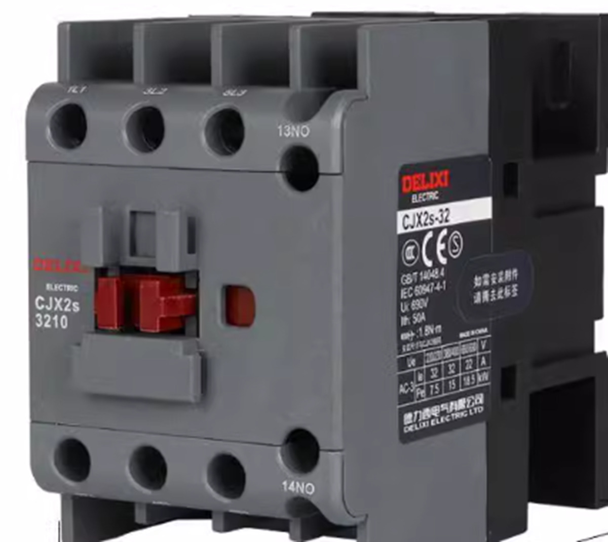 DELIXI CJX2S-3210 AC Contactor AC110V