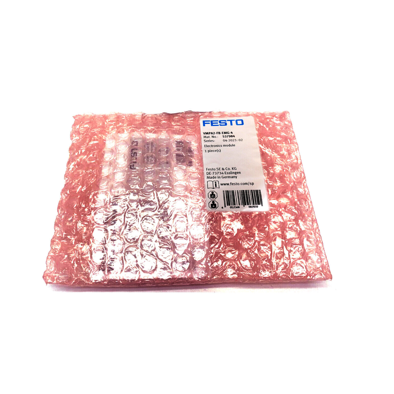 Festo VMPA2-FB-EMG-4 Electronics Module for Valve Manifold 537984