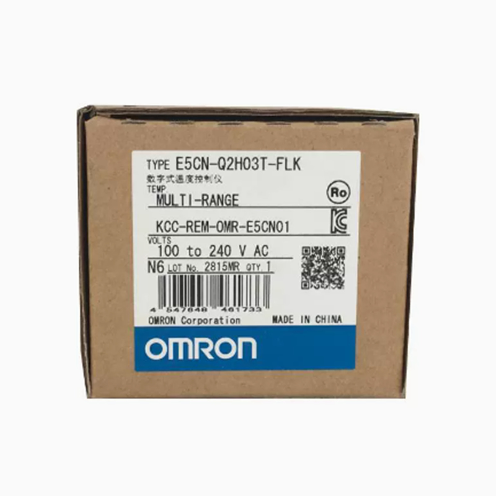 Omron E5CN-Q2H03T-FLK Thermostat 100~240VAC 7.5VA